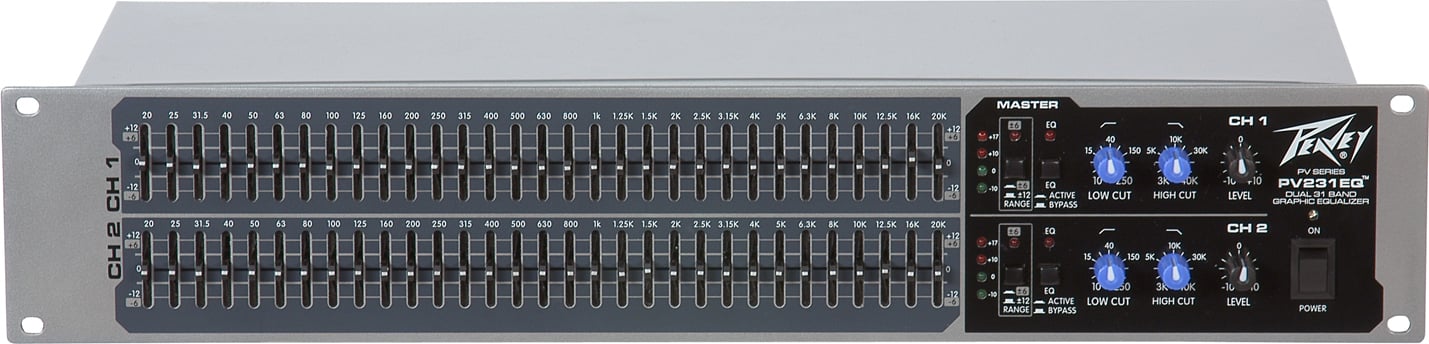 Dual 31-Band Graphic Equalizer