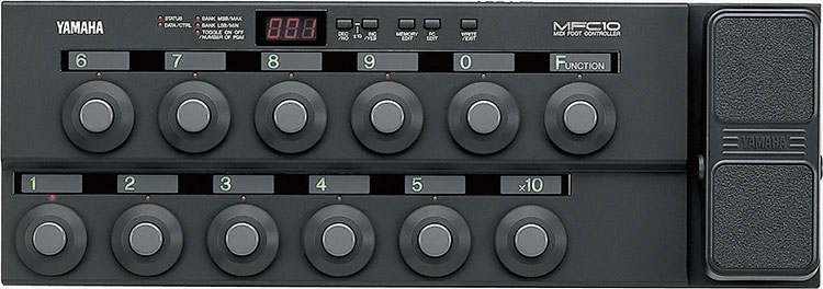 Midi Foot Controller for Yamaha TYROS 1-3