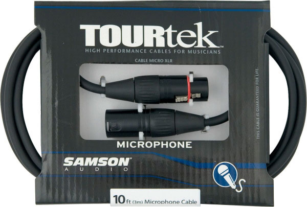 TourTek Mic Cable, 10 ft
