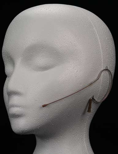 E6i Earset Microphone for Revolabs wireless, Light Beige