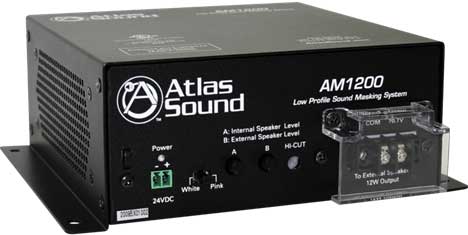 Sound Masking System, Low Profile