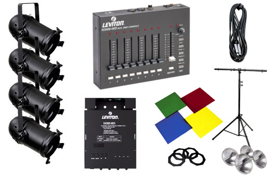 "'Hands On' Lighting System in a Box" Mini Par 56 Expansion Kit