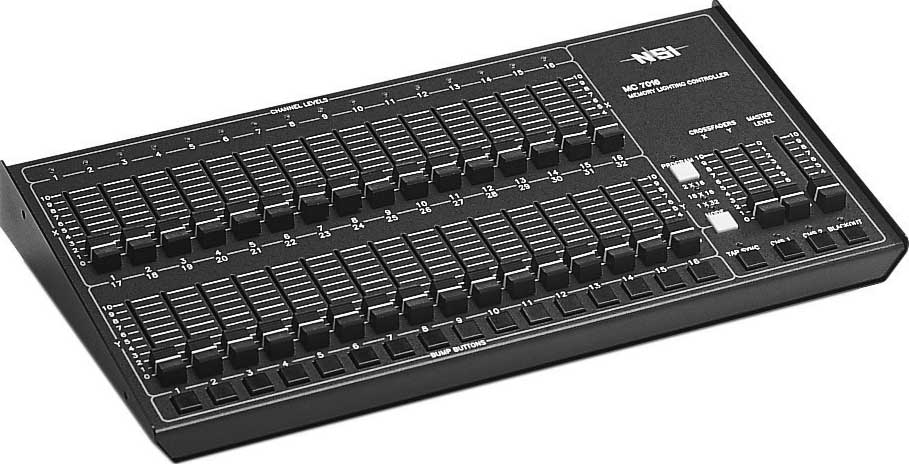 16/32 Channel Memory Console with NSI DMX Installed
