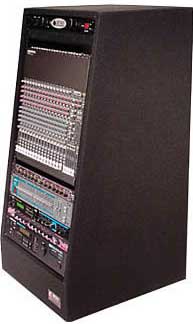 20 RU Carpeted Slanted Rack