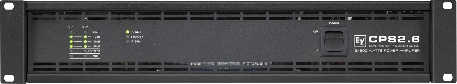 Power Amplifier, 2-Channel, 2 x 500W @ 4 ohms