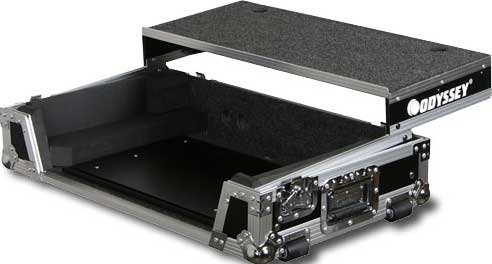 ATA Flight Case for Numark MIXDECK DJ Controller (with Sliding Laptop Platform & Keyboard Glide Tray)