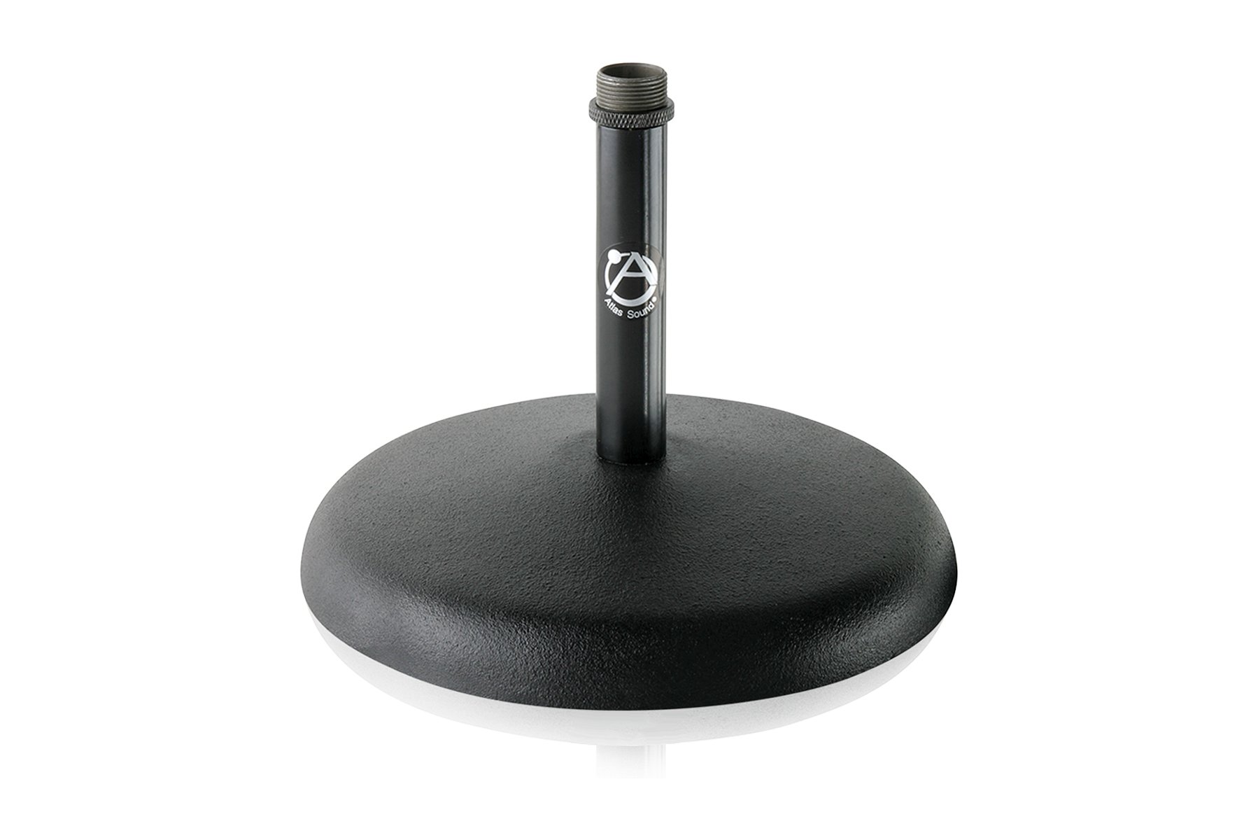 5" H Ebony Desktop Microphone Stand with 6" Base