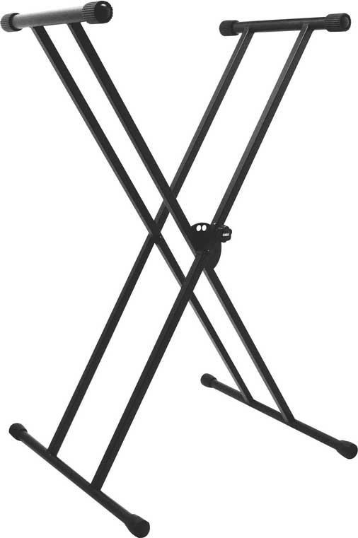 Double-Braced X-Style Keyboard Stand