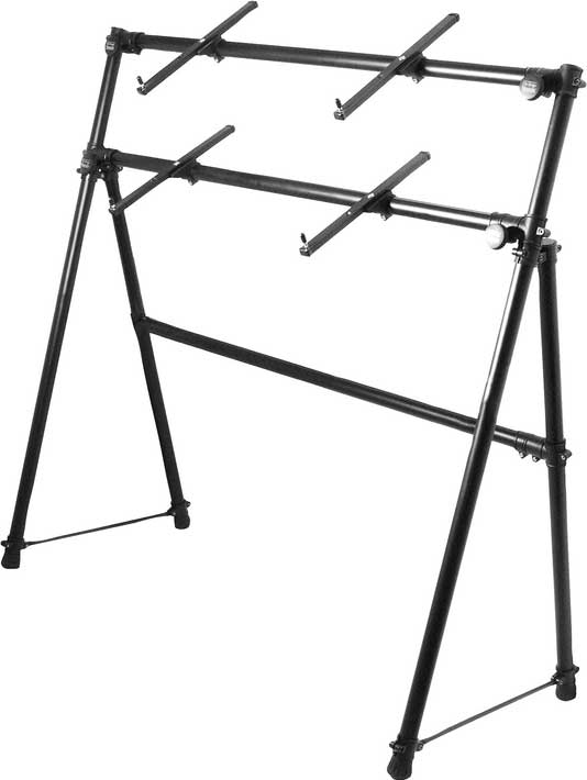2-Tier A-Frame Keyboard Stand