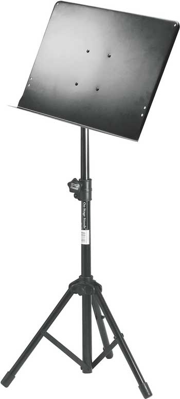 Conductor Music Stand with Folding Tripod Base