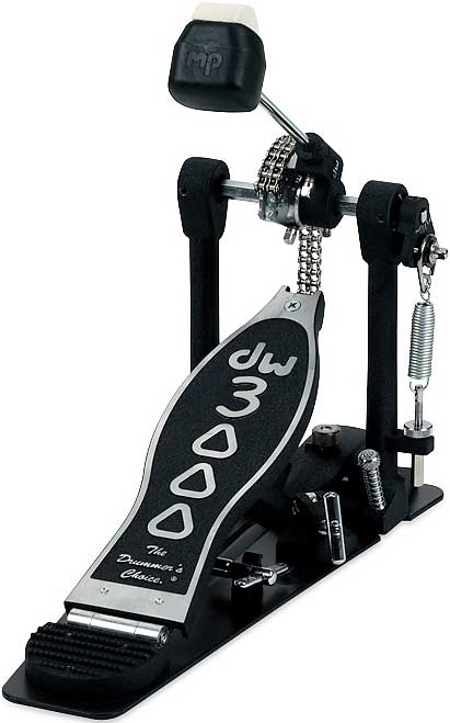 Kick Pedal, Single, 3000 Series, Dual Chain