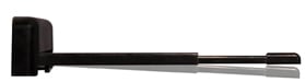 Adjustable Component Shelf (Black, 100 lb Capacity)
