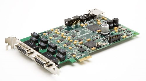 PCI Express Card with AES/EBU and AES50 I/O