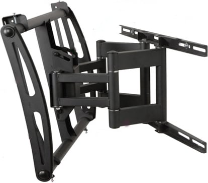 Black Articulating Flatscreen TV Wall Mount (for 37"-63" Screens)