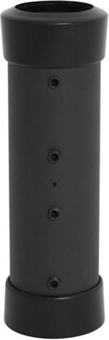 Set of 2 Black Extension Collars for PSP Series Flatscreen Floor Stands