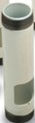 8" White Pipe with Outlet