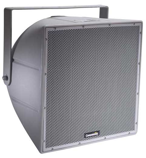 12" 200W 2-Way Horn Loaded Weather-Resistant Full-Range Loudspeaker