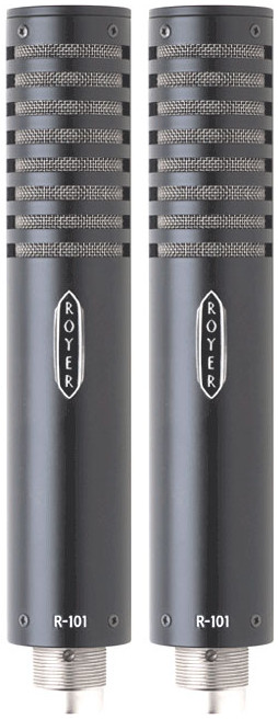 Matched Pair of R101 Mono Passive Ribbon Microphones