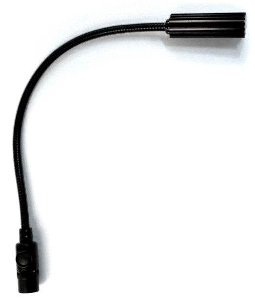 12" High Intensity Gooseneck Lamp with 3-Pin XLR Connector
