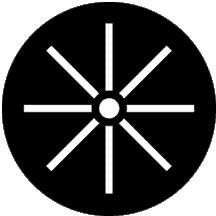 Radial Bars Gobo
