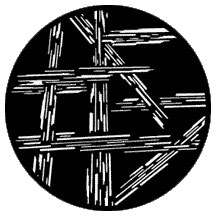 "Scratched" Gobo