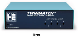 Dual Stereo Level and Impedance Interface
