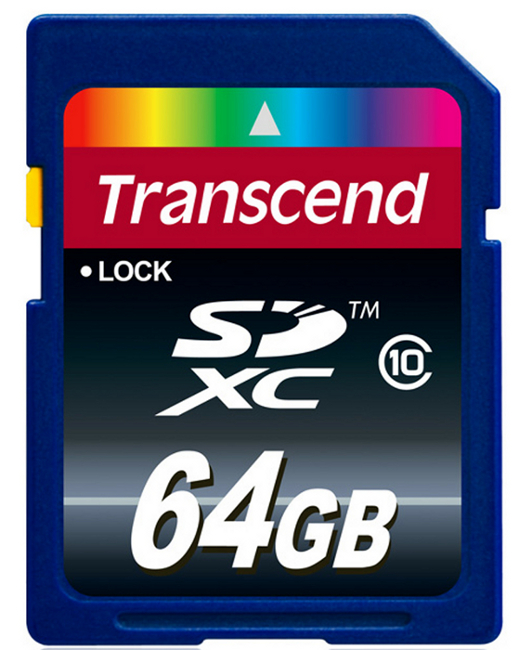 64GB Class 10 SDXC Card