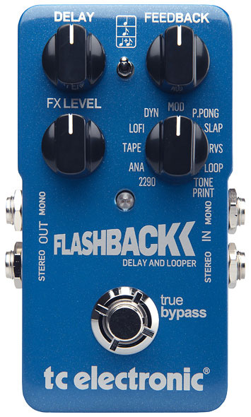 Delay Guitar Pedal with Looper