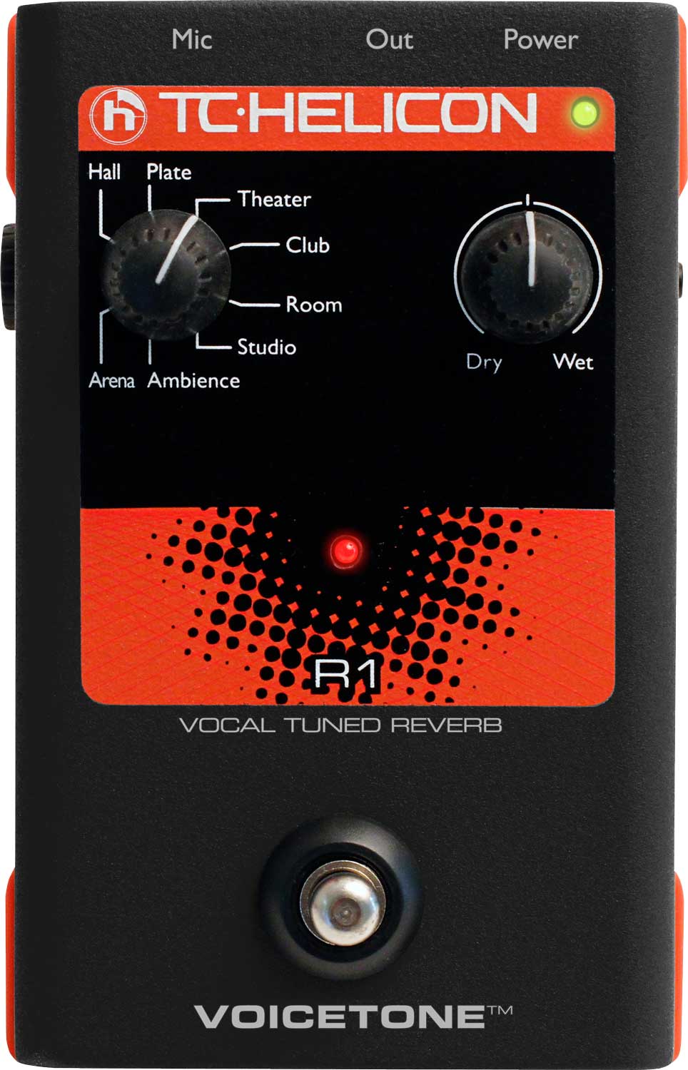 Voice Tuned Reverb Pedal