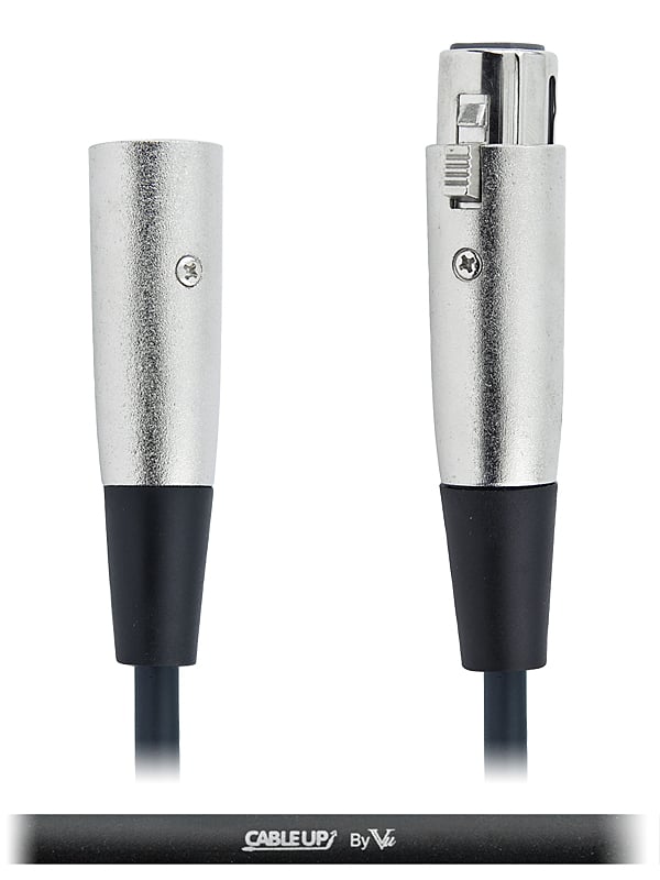 25 ft 3-Pin DMX Male to 3-Pin DMX Female Cable