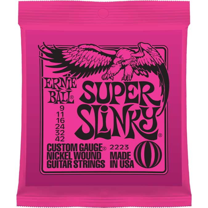 Super Slinky Nickel Wound Electric Guitar Strings