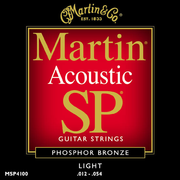 Light Martin SP Phosphor Bronze Acoustic Guitar Strings