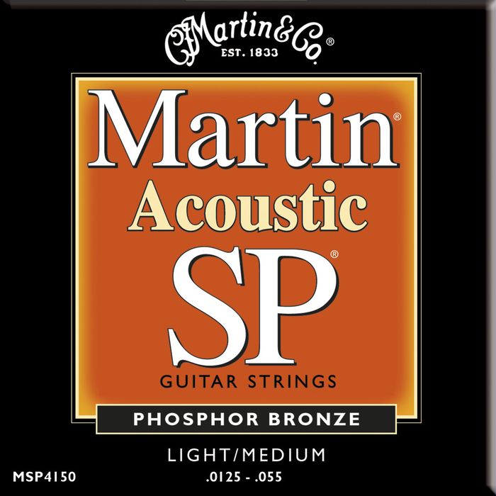 Light/Medium SP Phosphor Bronze Acoustic Guitar Strings