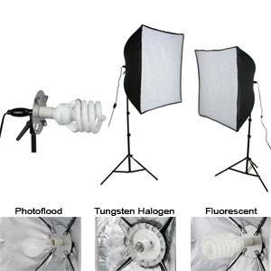 Light Kit Econ Softbox 2-Light (408086)