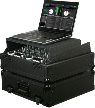 Black Label Series 19" W, 10 RU Rack-Mount Mixer Case