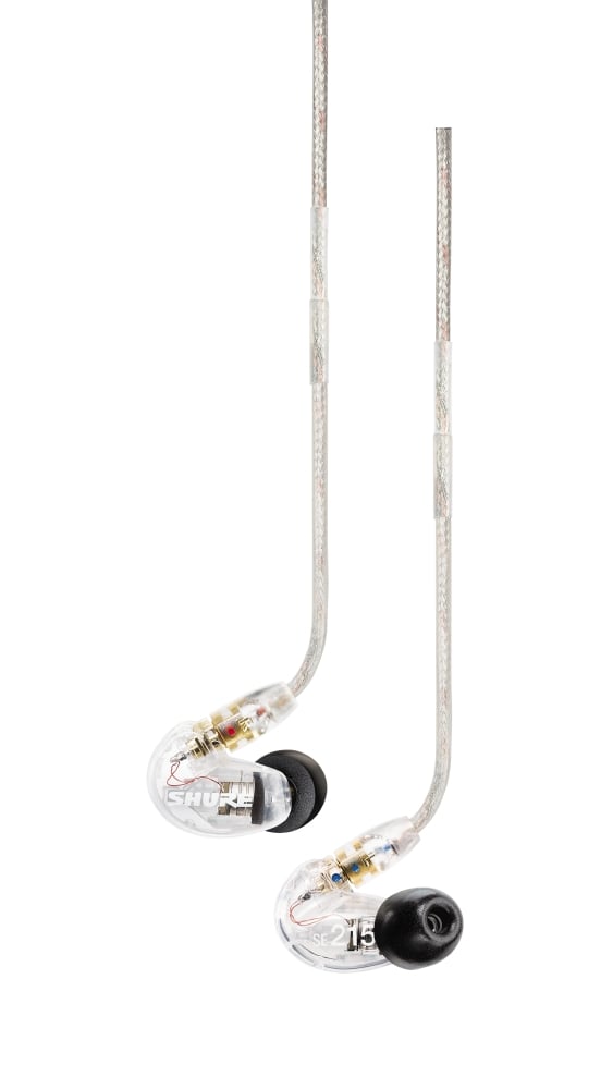 Single-Driver Sound Isolating Earphones with Clear Housing