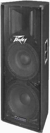 400W Powered PV Series Loudspeaker with 2x 15" Woofers