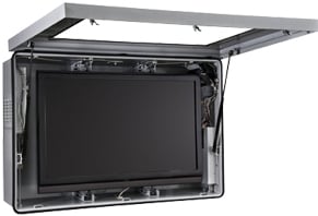 Indoor/Outdoor Protective LCD Enclosure with Cooling Fans for 46"-47" Screens