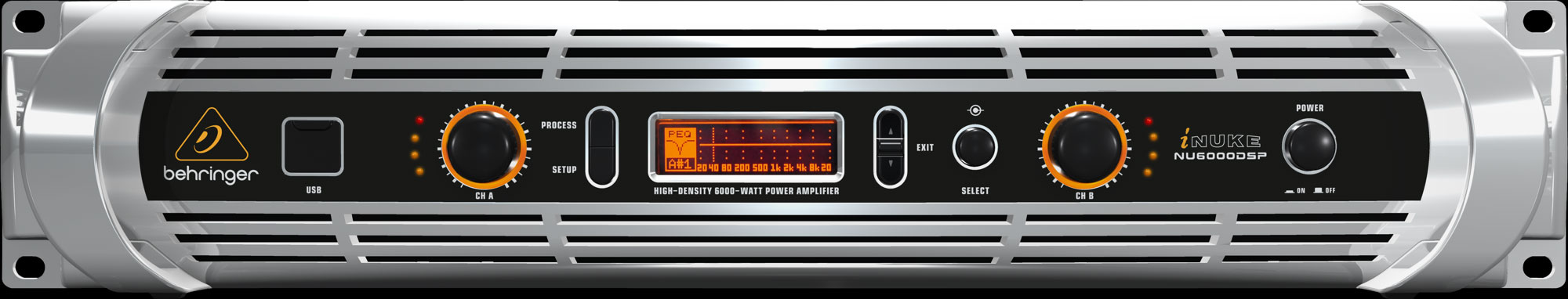 iNuke 2 x 3000 Watts @ 4 Ohms Amplifier with DSP