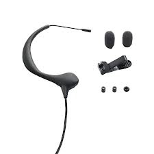 Earset Mic, Omni Condenser with Unterminated Cable, Black