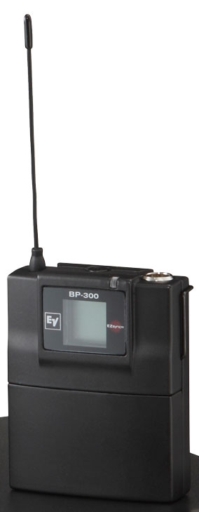 Wireless Bodypack Transmitter for the R300 series, with Case