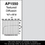Apollo Design Technology AP-GEL-1550 Gel Sheet, 20x24, Textured Diffusion Image 1