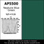 Apollo Design Technology AP-GEL-5500 Gel Sheet, 20x24, Neptune Blue Green Image 1