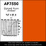 Apollo Design Technology AP-GEL-7550 Gel Sheet, 20"x24", Spiced Rum Amber Image 1