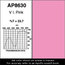 Apollo Design Technology AP-GEL-8630 Gel Sheet, 20"x24", V.I.Pink Image 1