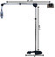 Latch Lake Music MICKING-2200-BLACK MicKing 2200 45.5"-7' Microphone Boom Stand In Black Image 1