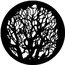 Rosco 77404 Steel Gobo, Tree 4 Image 1