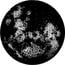 Rosco 82700 Glass Gobo, Moon Image 1