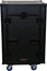 Odyssey FZGS1116WDLXBL Pro Combo Rack Case, 11 Unit Top Rack, 16 Unit Bottom Rack, Black Image 2