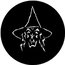 Rosco 78104 Steel Gobo, Wicked Witch Image 1